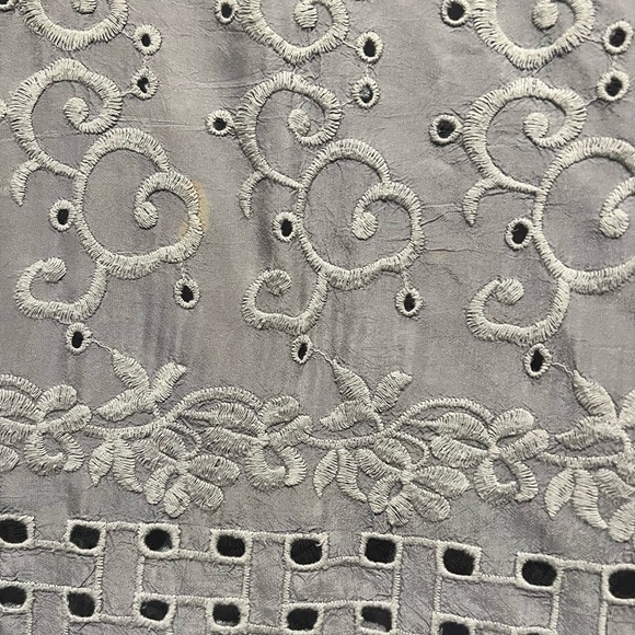 Johnny Was Gray Tunic Sz:M - Picture 13 of 14